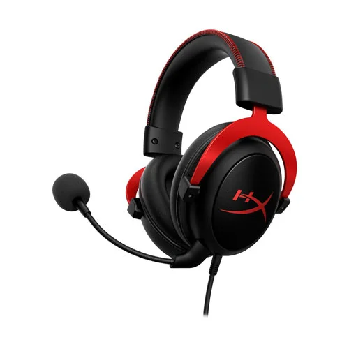 HyperX Cloud II Gaming Headset with Virtual 7.1 Surround Sound (Red)