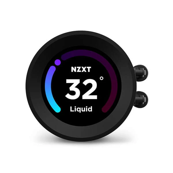NZXT Kraken Elite 360 RGB 360mm All-in-One Liquid CPU Cooler with LCD Display (Black)