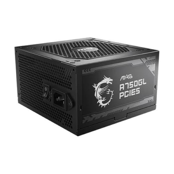 MSI MAG A750GL PCIE5 750Watt ATX3.1 Fully Modular Power Supply