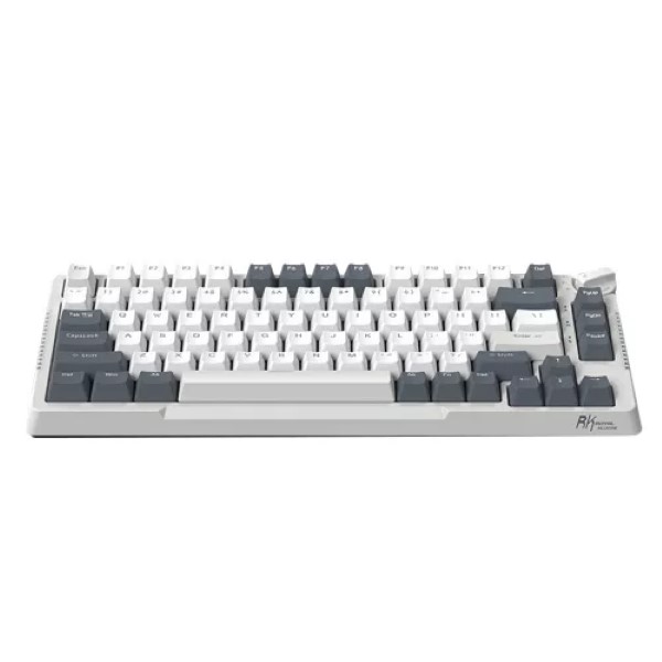 Royal Kludge RK H81 White Night (Brown Switch) Mechanical Wireless Gaming Keyboard