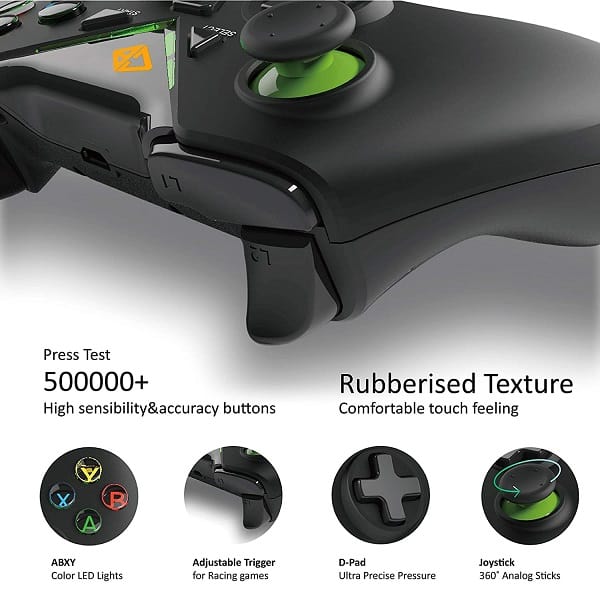 Cosmic Byte C3070W Nebula 2.4G Wireless Gamepad for PC/PS3 with Support for Windows XP/7/8/10