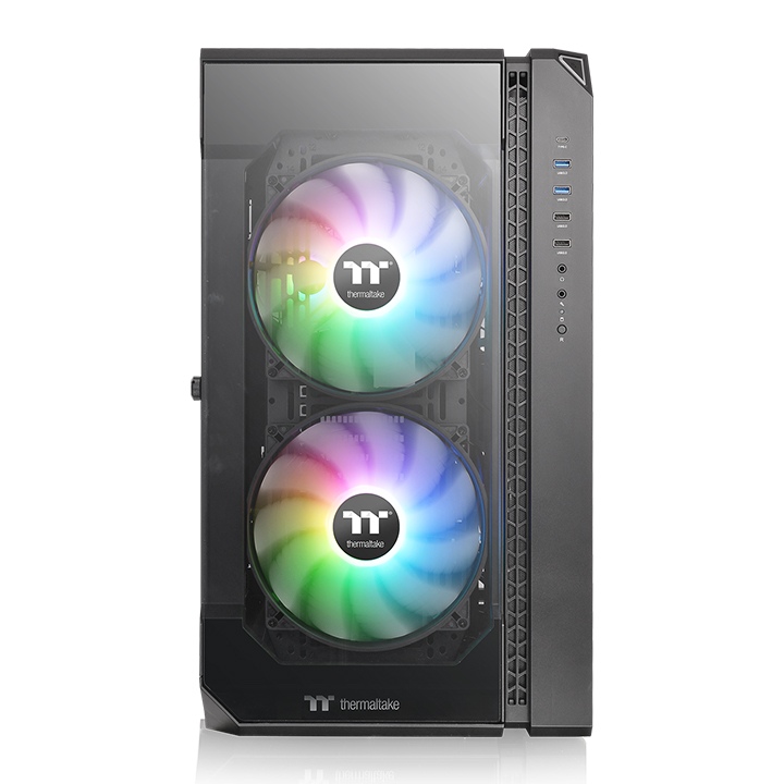 Thermaltake VIEW 51 TG ARGB Full-Tower Gaming Cabinet (Black)