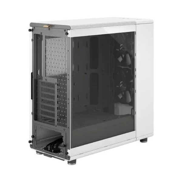 Fractal Design North Chalk TG Mid-Tower ATX Gaming Cabinet (White)