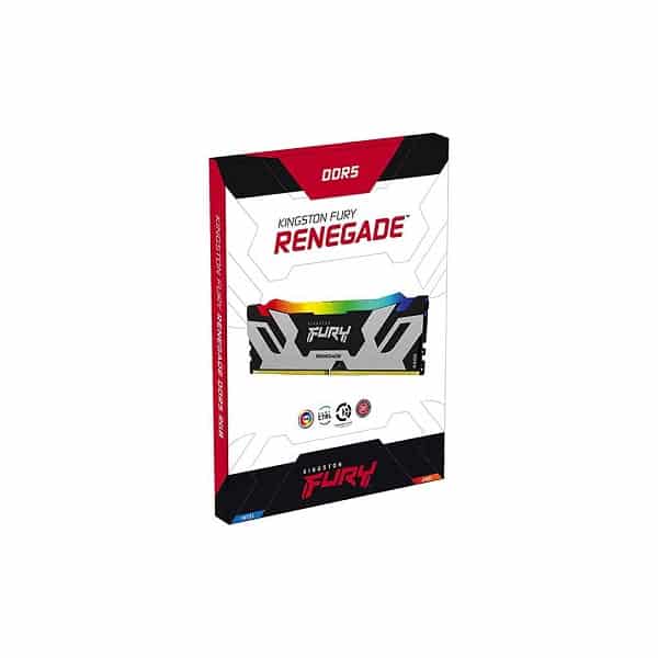 Kinston Fury Renegade RGB DDR5 32GB (16GB x 2) 6000MHz CL32 Desktop Memory