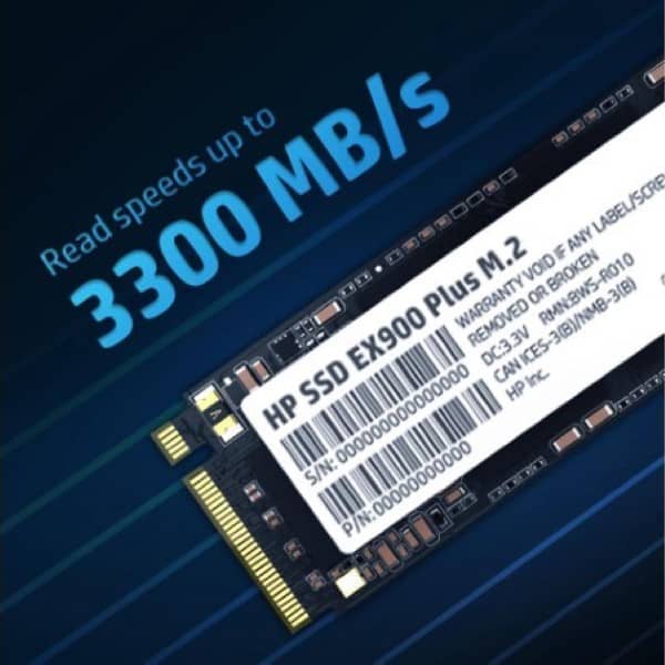 HP EX900 256GB Nvme M.2 Gen3 X 4 Internal SSD