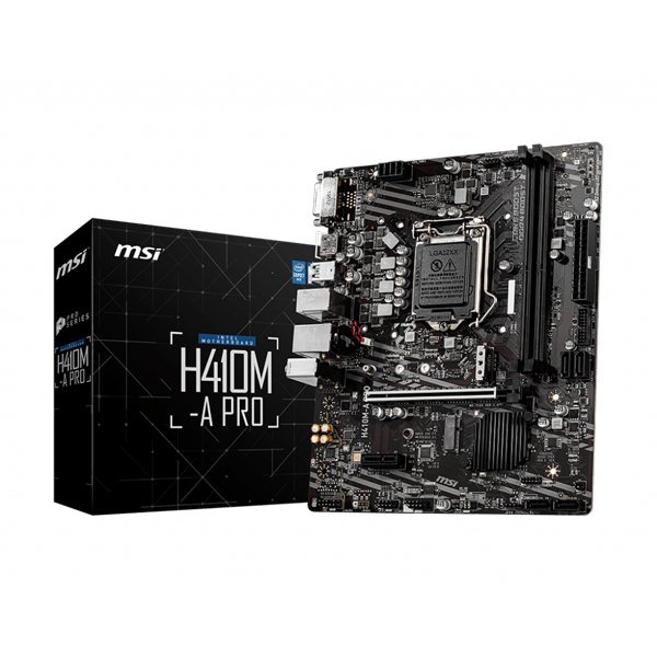 MSI H410M-A Pro DDR4 M-ATX Motherboard