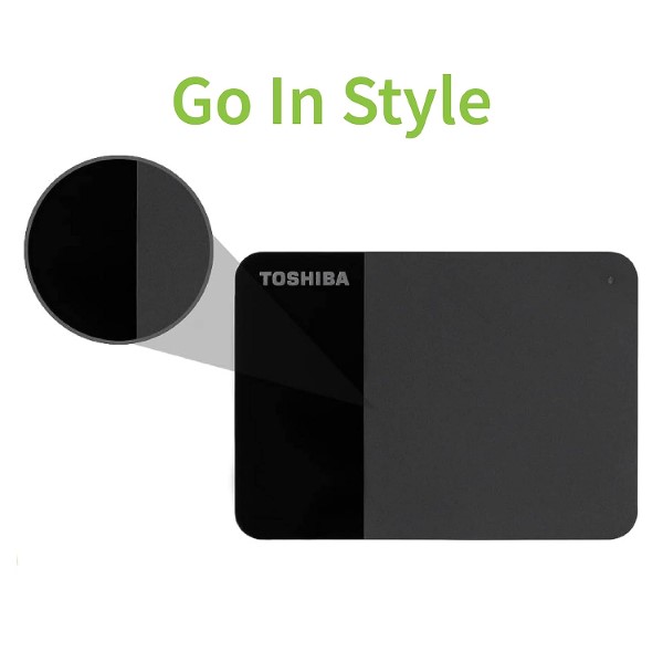 Toshiba Canvio Ready 4TB Portable Hard Drive With Super Speed USB 3.0