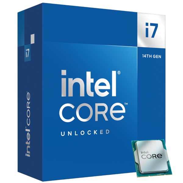 CPU Intel Core i7-14700KF CPU LGA1700 Intel Core i7-14700KF 14th Gen 20-Core (8P+12E) LGA 1700 Desktop