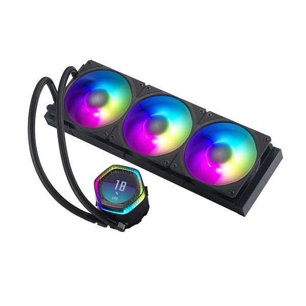 Cooler Master MasterLiquid 360 ION 360mm CPU Liquid Cooler with LCD Display