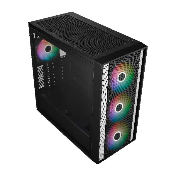 Cooler Master MB600 ARGB Mid-Tower E-ATX Gaming Cabinet (Black)