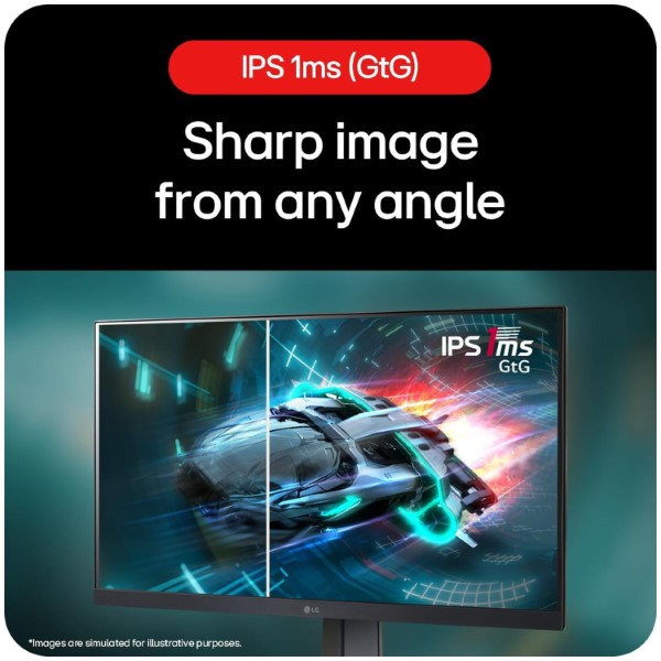 LG UltraGear 24GS65F-B 24-Inch FHD 180Hz 1ms IPS Gaming Monitor