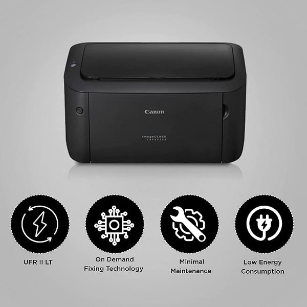Canon LaserJet LBP6030B ImageClass Monochrome Printer (Black)