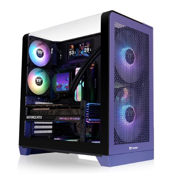 Thermaltake View 390 Air Future Dusk Mid Tower ATX cabinet (Future Dusk)