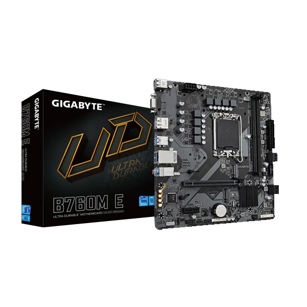 Gigabyte B760M E LGA 1700 DDR5 M ATX Motherboard