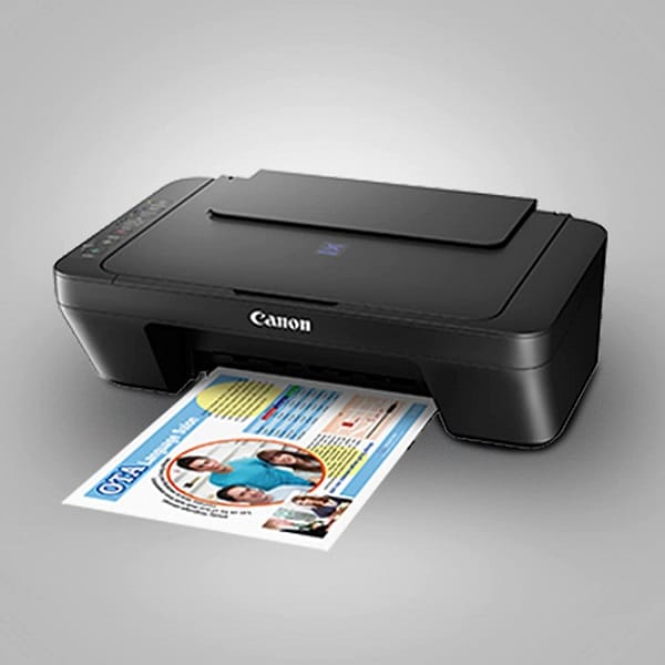 Canon PIXMA E470 WiFi Multi-Function All-in-One Inkjet Color Printer with (Black)