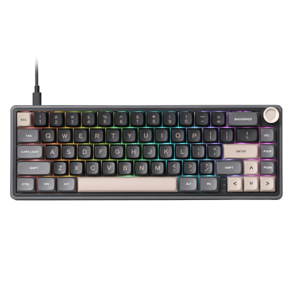 ROYAL KLUDGE RK R65 Phantom (BLUE Switch) Wired Mechanical Gaming Keyboard