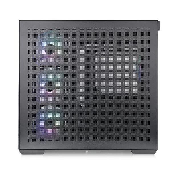 Thermaltake View 380 TG ARGB Mid-Tower ATX gaming Cabinet with Tempered Glass panels (Black)
