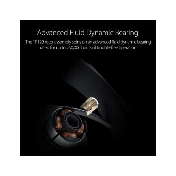 Asus TUF Gaming TF120 ARGB 120mm triple fan kit with ARGB controller (black)