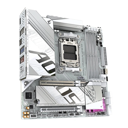 Gigabyte B850M Aorus Elite Wifi6E Ice Amd AM5 Ddr5 M-Atx Motherboard