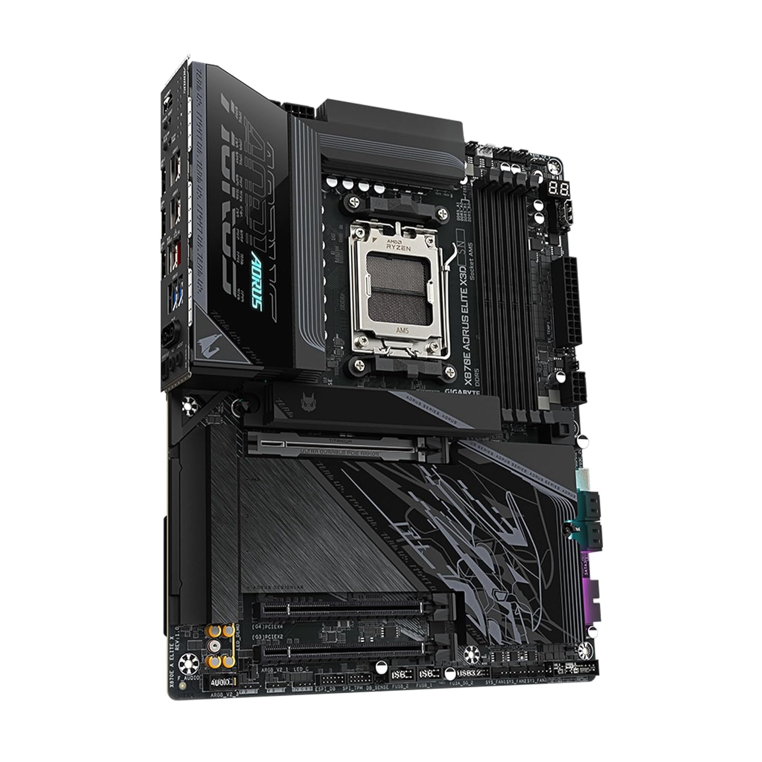 Gigabyte X870E Aorus Elite X3D AMD AM5 Ddr5 Atx Motherboard