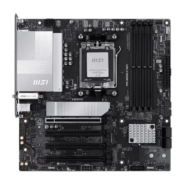 MSI Pro B850M-P WiFi DDR5 AMD AM5 M-ATX Motherboard