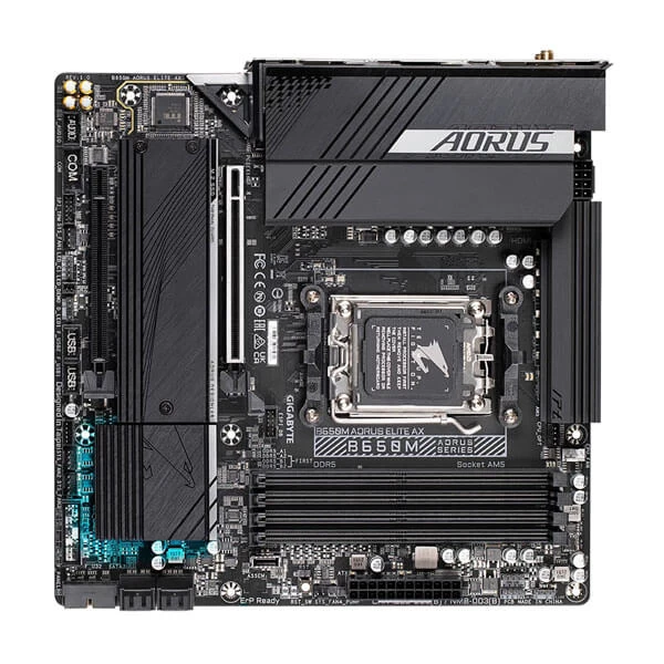 Gigabyte B650M Aorus Elite AX (Wi-Fi) DDR5 AMD AM5 M-ATX Motherboard