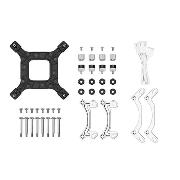 DeepCool LE240 V2 ARGB White 240mm CPU Liquid Cooler