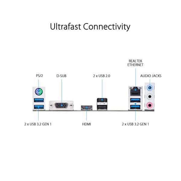 Asus Prime A520M-K Motherboard