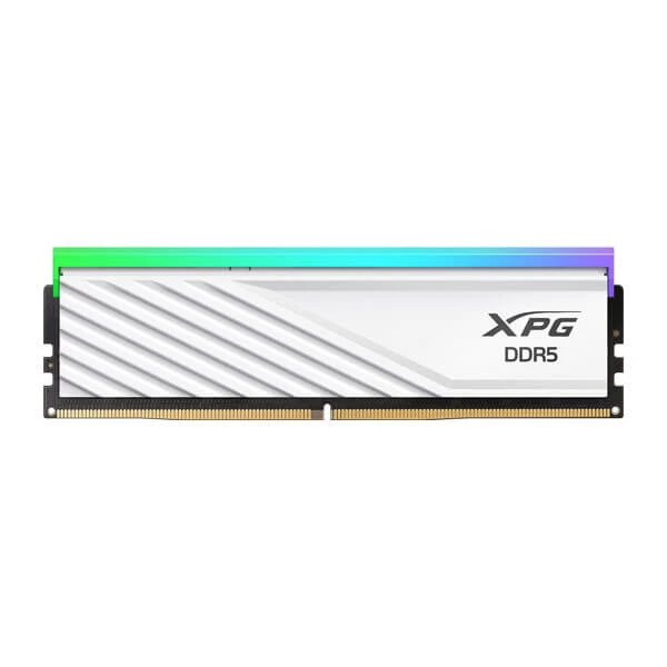 Adata XPG Lancer Blade 32GB RGB WH (16GB X 2) 6000Mhz DDR5 Desktop Memory (White)