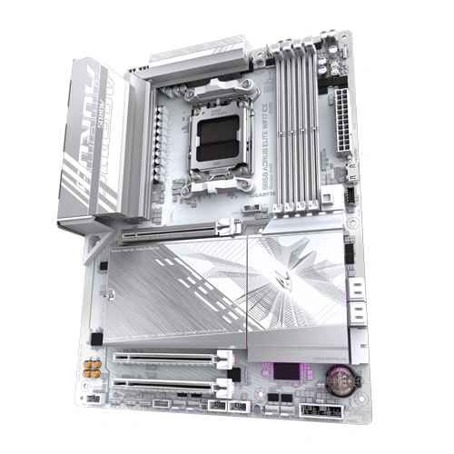 Gigabyte B850 Aorus Elite Wifi7 Ice AMD AM5 Ddr5 Atx Motherboard