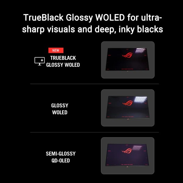 ASUS ROG Swift PG27AQWP-W 27-inch QHD (540hz)/FHD (720hz) Dual Mode OLED Gaming Monitor