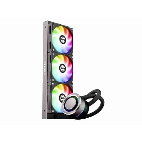 Lian Li Galahad 360 Black ARGB CPU Liquid Cooler.