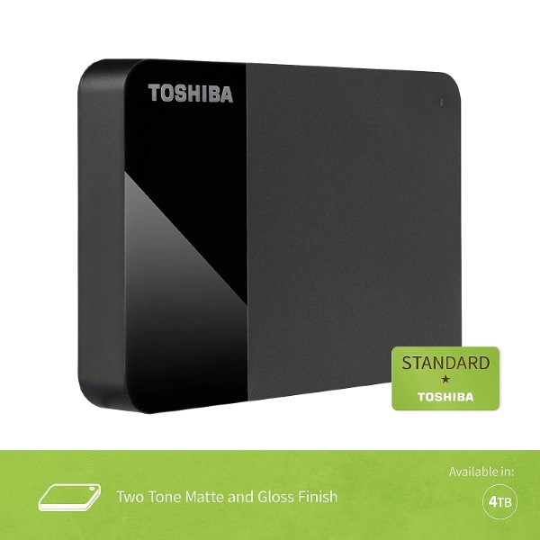 Toshiba Canvio Ready 4TB Portable Hard Drive With Super Speed USB 3.0