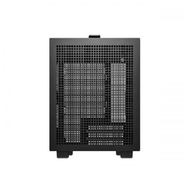 DeepCool CH160 M-ATX Mini-Tower Cabinet With Tempered Glass Side Panel (Black)