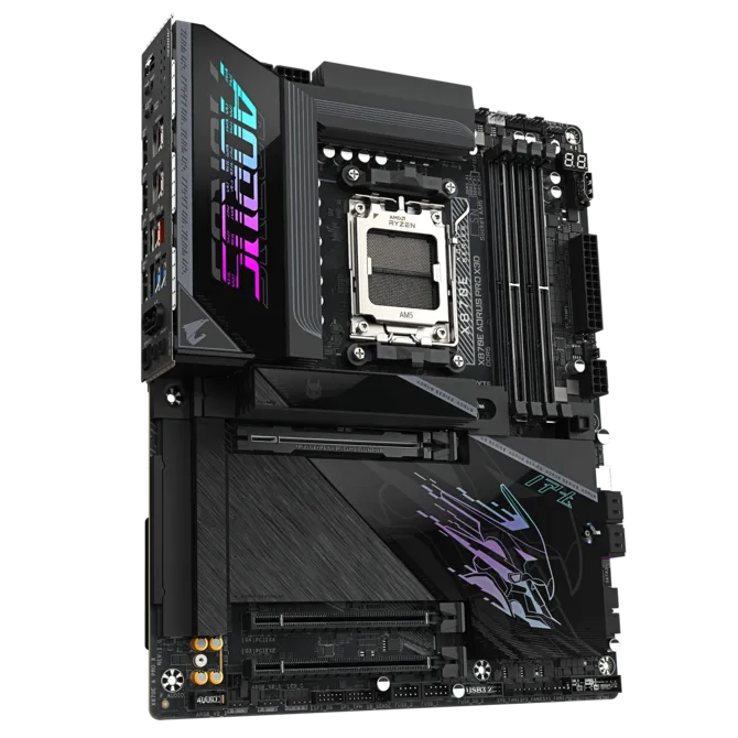 Gigabyte X870E Aorus Pro X3D AMD AM5 Ddr5 Atx Motherboard