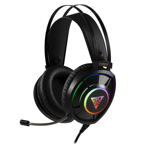 Gamdias Hebe M3 RGB Over-Ear Gaming Wired Headset with Virtual 7.1 Sound and Unidirectional Mic