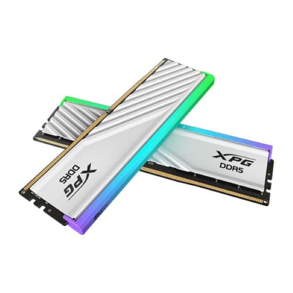 Adata XPG Lancer Blade RGB 64GB (32Gb X 2) 6000Mhz CL30 DDR5 RAM Kit (White)
