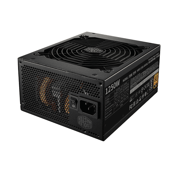 Cooler Master MWE Gold 1250 V2 ATX 3.1 1250 Watt 80 Plus Gold Certified Power Supply