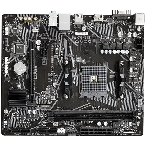 Gigabyte A520M-K V2 AMD AM4 M-ATX Motherboard