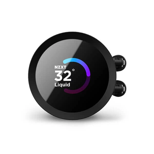 NZXT Kraken 360 RGB 360mm All-in-One Liquid CPU Cooler with LCD Display (Black)