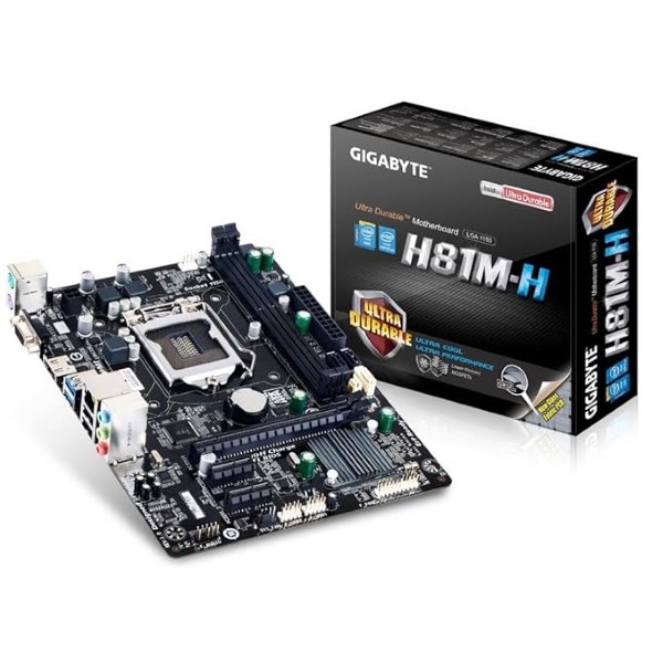 GIGABYTE H81M-H M.2 DDR4 Intel LGA1150 M-ATX Motherboard