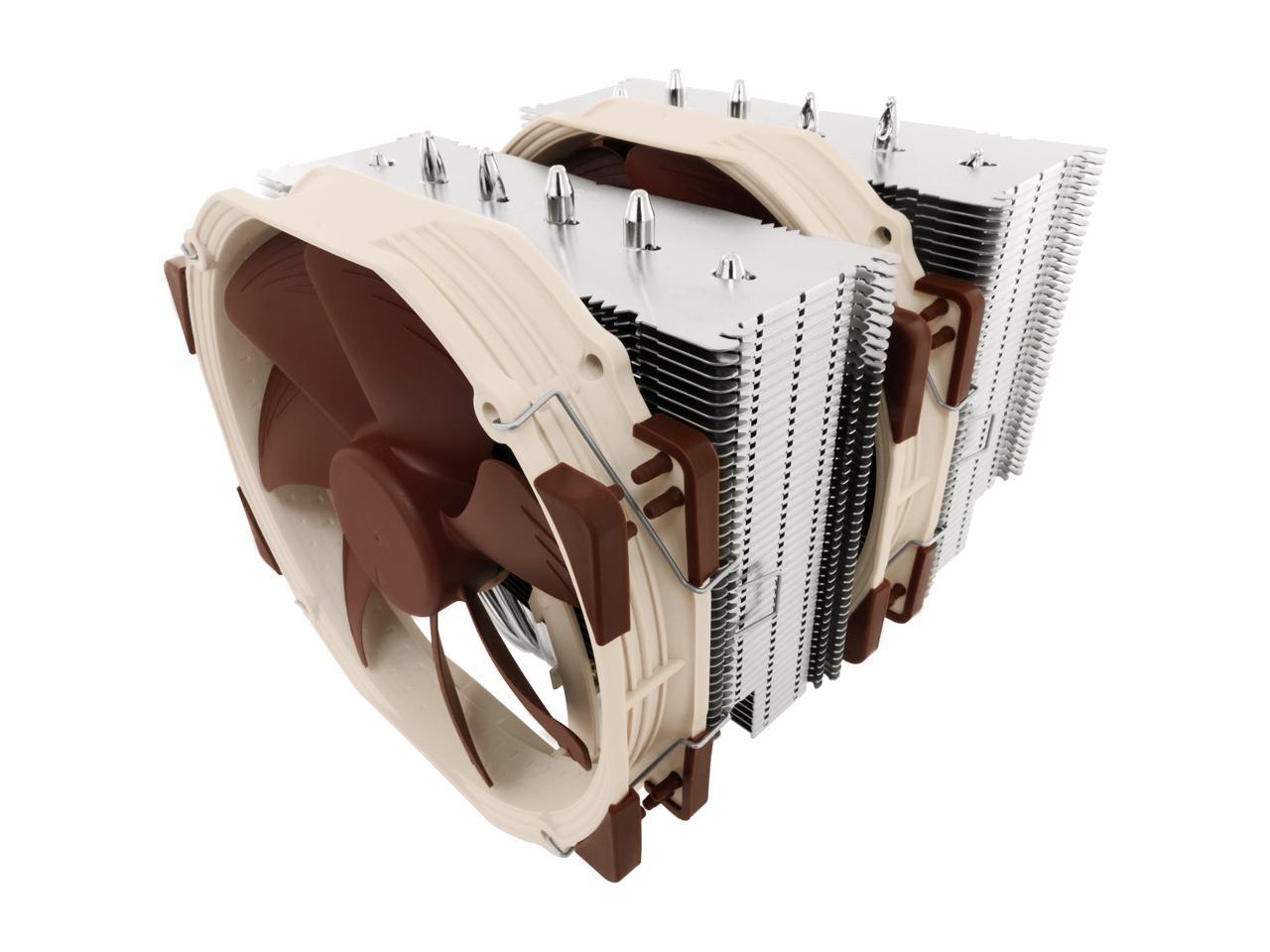 Noctua NH-D15 Premium 140mm CPU Air Cooler (Brown) with 2x NF-A15 PWM 140mm Fans