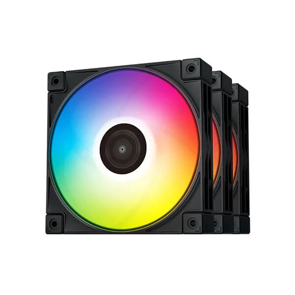 Deepcool FC120 ARGB 120mm PWM 3 in 1 Cabinet Fan (Black)