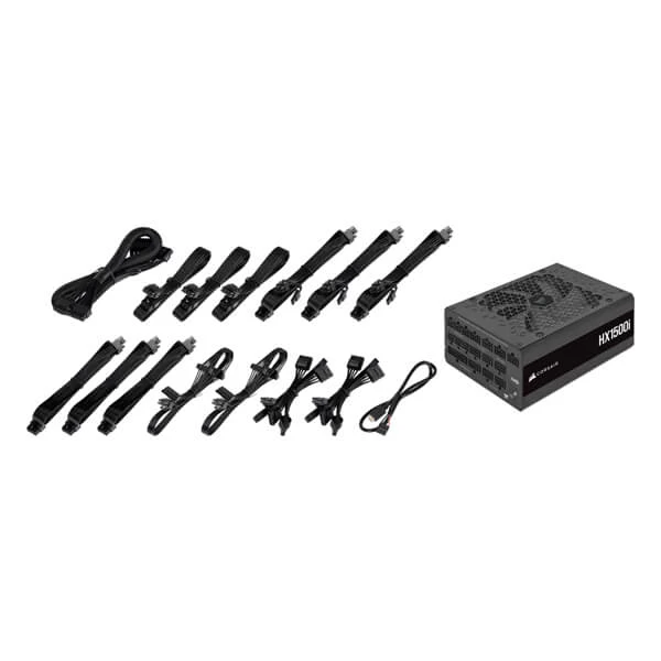 Corsair HX1500i 1500 Watt Full Modular 80 Plus Platinum Certified ATX Power Supply