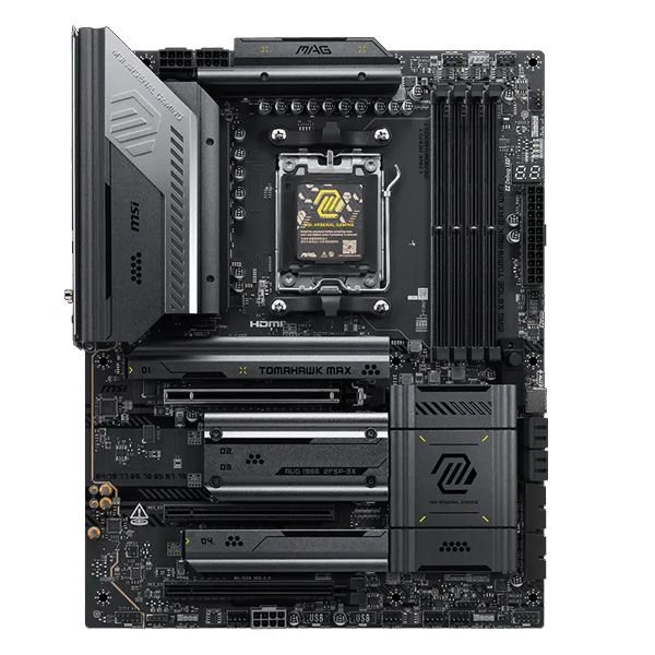 Msi Mag X870E Tomahawk Max Wifi Amd Am5 Ddr5 Atx Motherboard