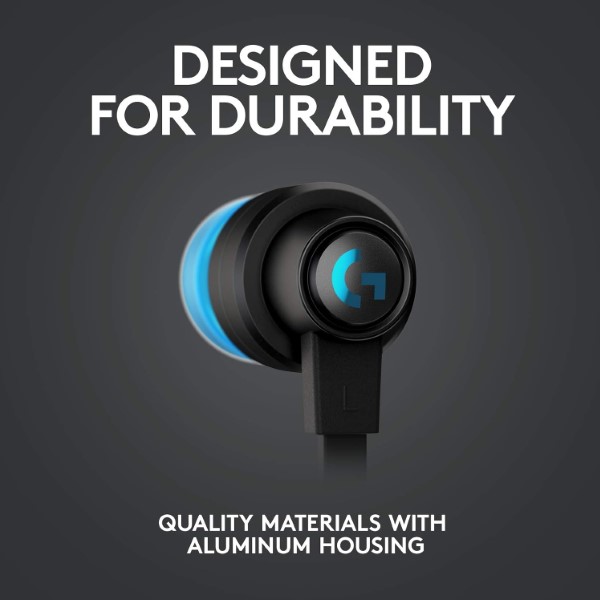 Logitech G333 Gaming Earphone Black
