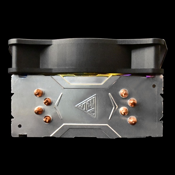 Gamdias Boreas E1-410 Lite CPU Air Cooler with 120mm PWM Fixed Rainbow Color Fan