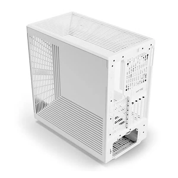 Hyte Y40 TG White Mid-Tower ATX Cabinet with PCIe 4.0 Riser (White)