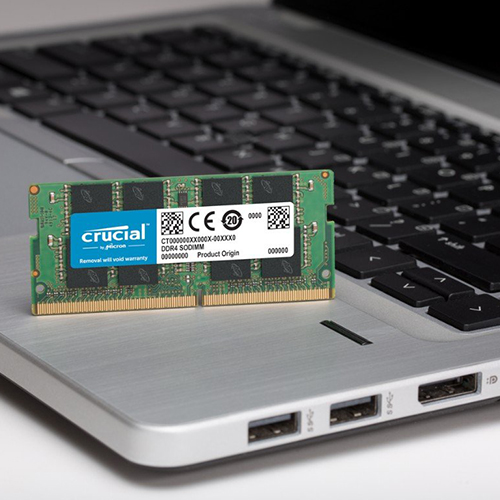 Crucial 32GB DDR4-3200MHz SODIMM Laptop Memory (CT32G4SFD832A)