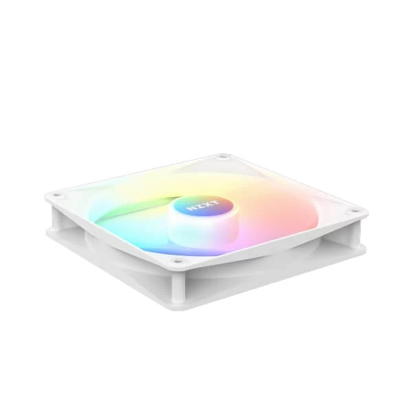 NZXT F120 Core RGB White 120mm Case Fans Single Pack